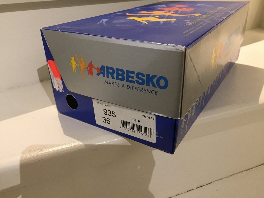 Arbetsskor skyddsskor sandaler Stl 36 ARBESKO AB Modell 935