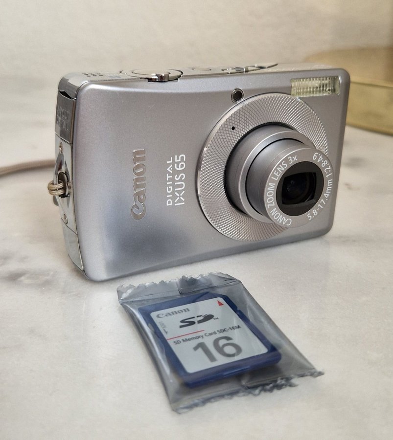 Canon Ixus 65 Digitalkamera, kameran fungerar perfekt