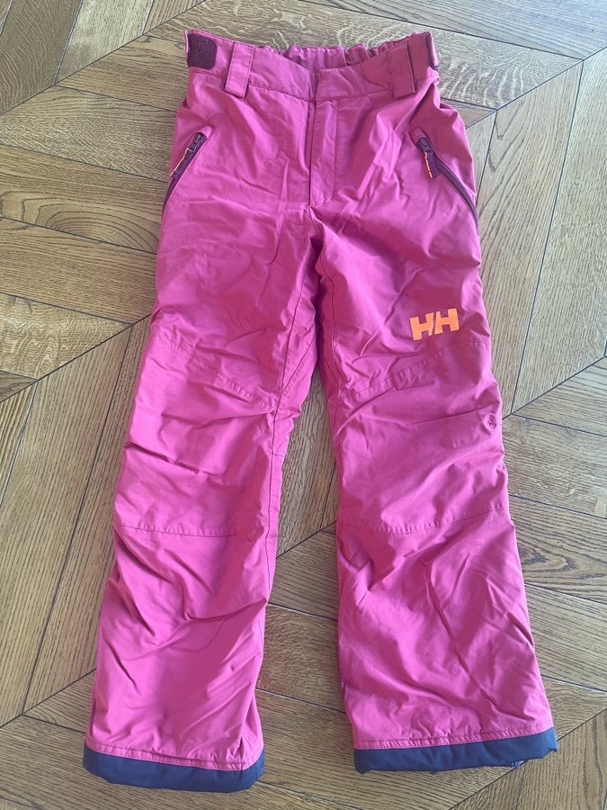 Helly Hansen rosa skidbyxor storlek 152/12