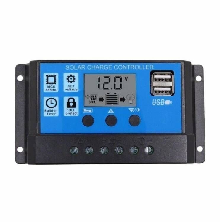 Nytt 30A Automatiska solkontroller Charge Controller