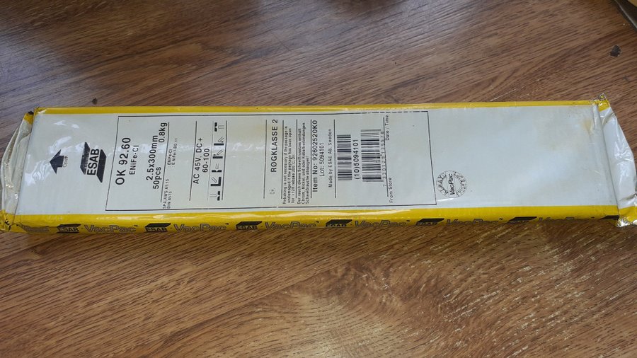 ESAB OK 9260 25x300mm ENiFe-CI