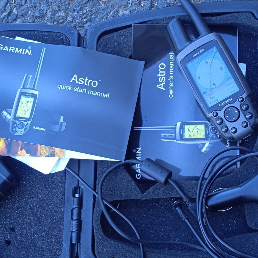 Garmin ASTRO 220 Dog tracker set relisted