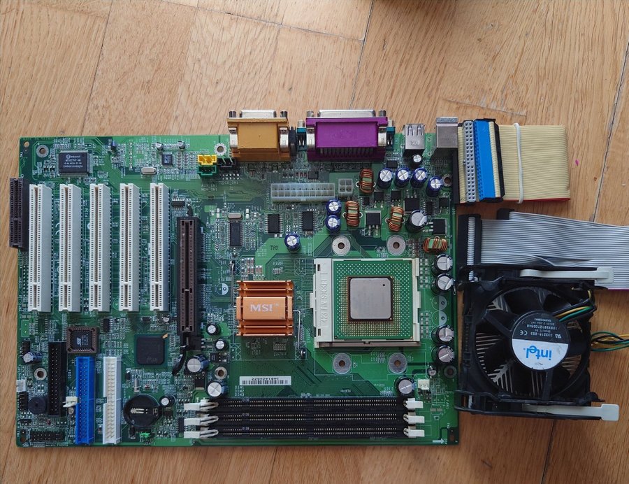 2001 MSI 845 PRO Socket 423, Pentium 4, RDRAM