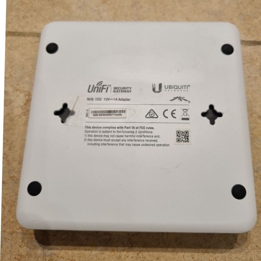 UniFi Security Gateway USG