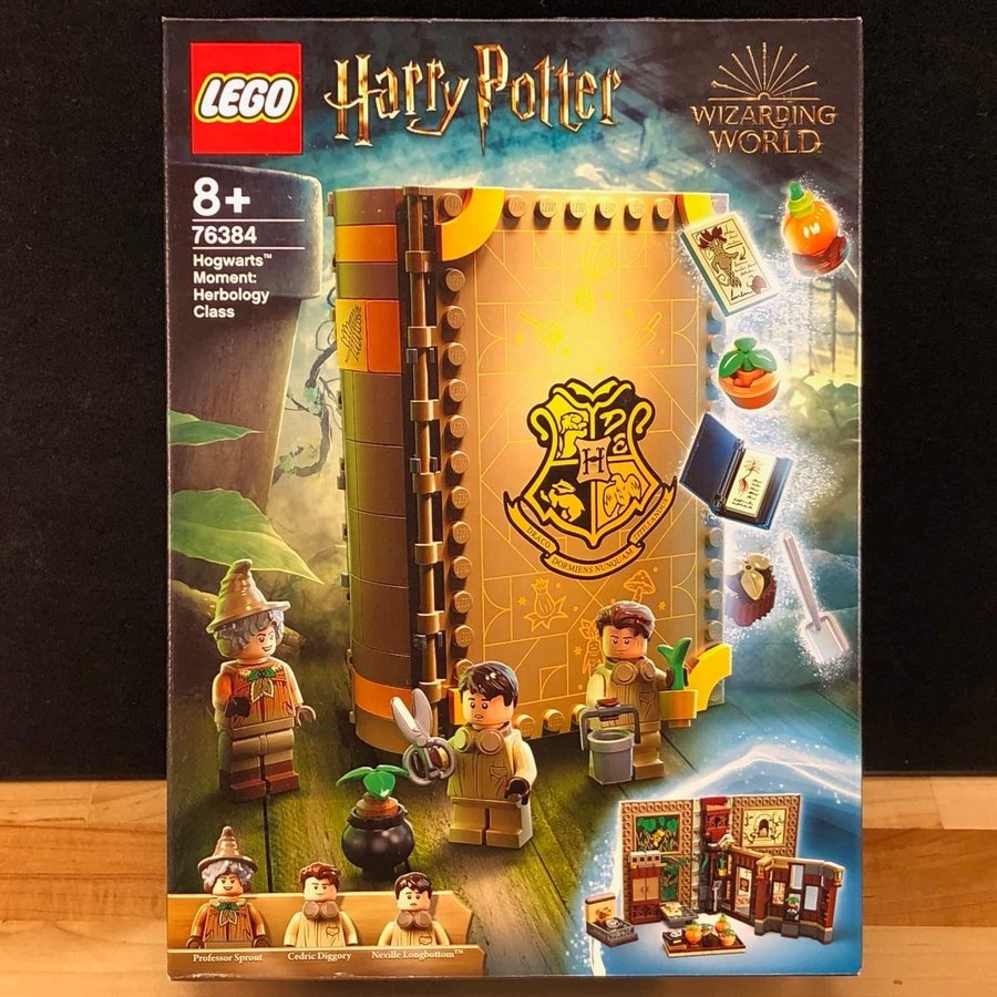 LEGO Harry Potter 76384 "Lektion i örtlära" - från 2021 oöppnad!