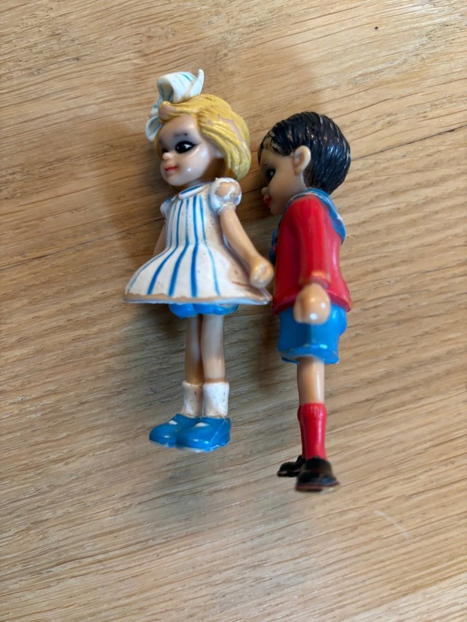 Tommy och Annika figurer Pippi Långstrump Astrid Lindgren