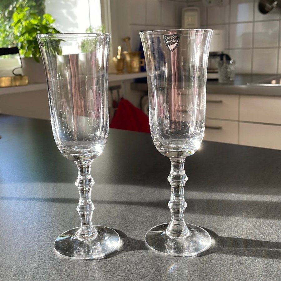 Orrefors champagneglas Salut