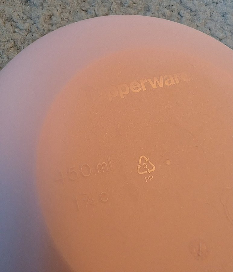 Tupperware - Alohaskål 450ml - Ny!