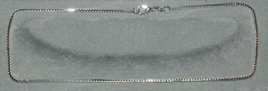 Kraftig Venezia kedja halsband 405 cm (stämplat silver)