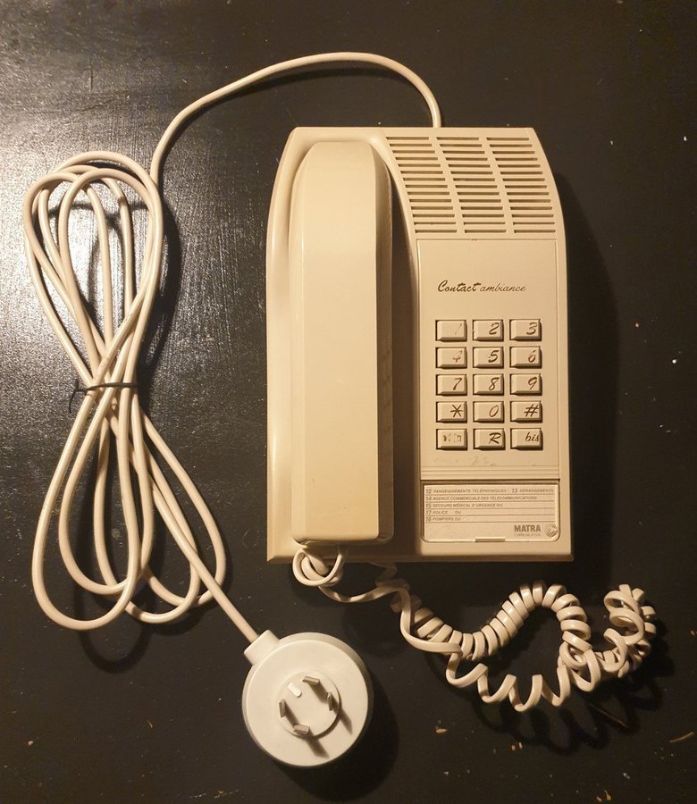 Fransk telefon Matra "Contact Ambiance"