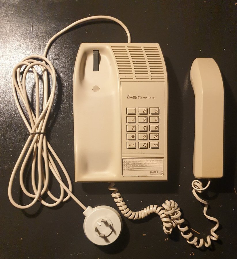 Fransk telefon Matra "Contact Ambiance"