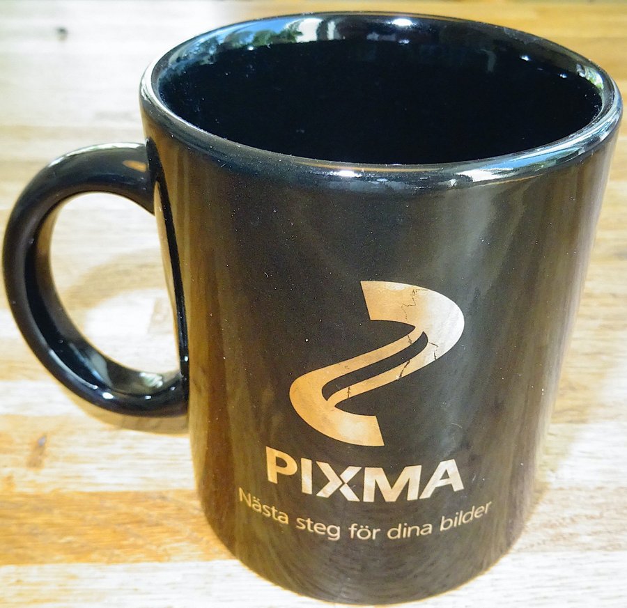 Mugg Canon Pixma Snygg kaffe/ te muggHELT NY