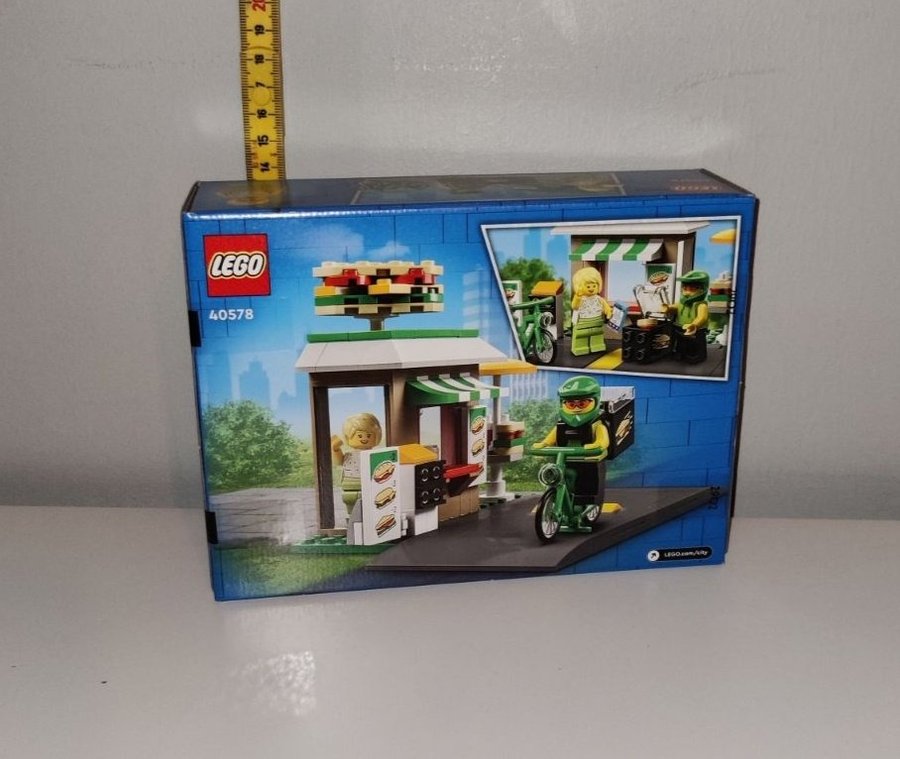 Lego City #40578 "Sandwich Shop", NY i Oöppnad förpackning