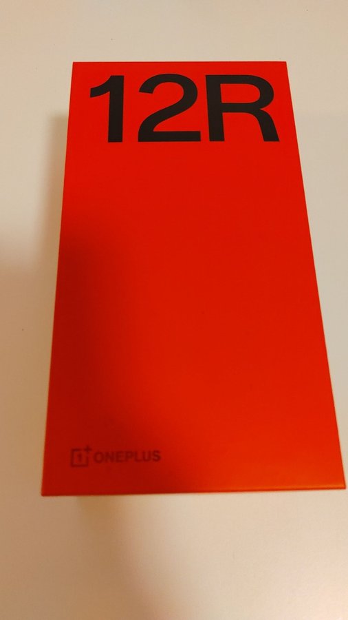 OnePlus 12R 5G , 256 GB  16Gb RAM Blå Helt Ny