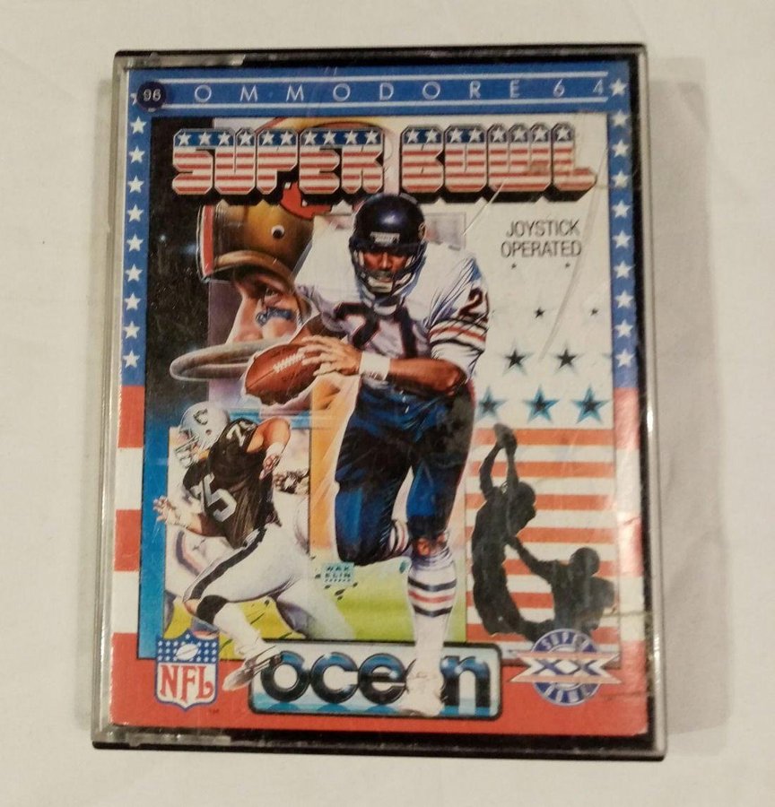 Super Bowl (Ocean Software) >TESTAD< - Commodore 64/C64 Spel