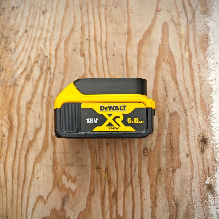 Batterihållare 2-pack Dewalt 18v/54v Batteri