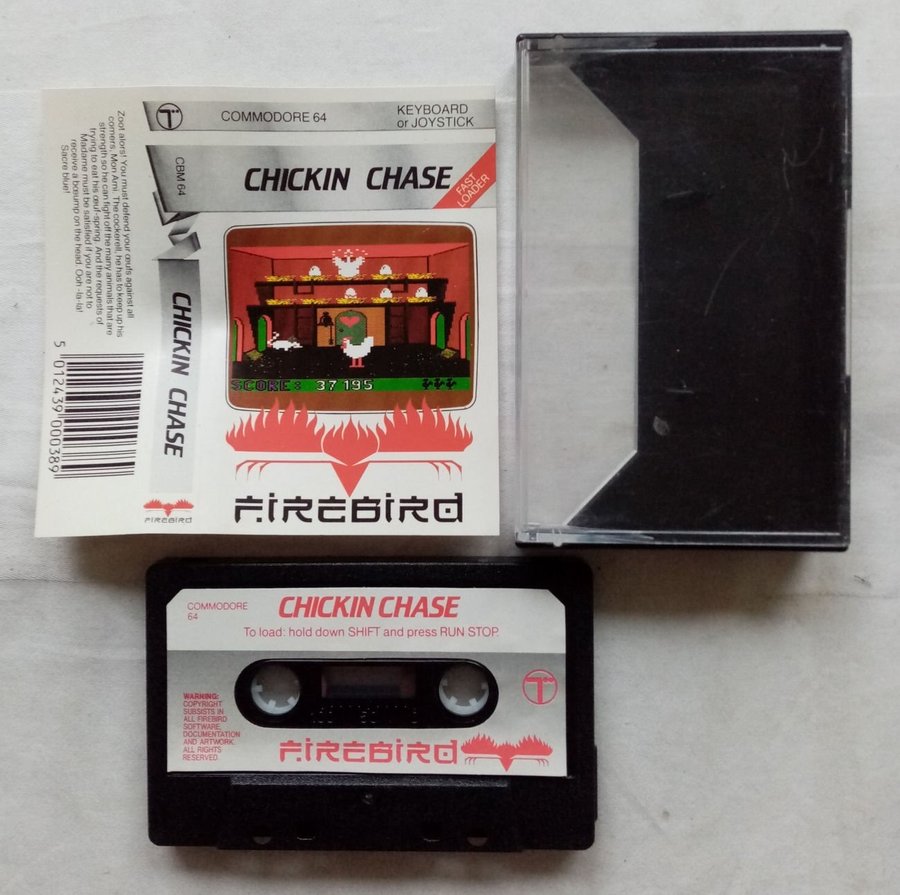 Chickin Chase (Firebird) - Commodore 64 / C64 Spel