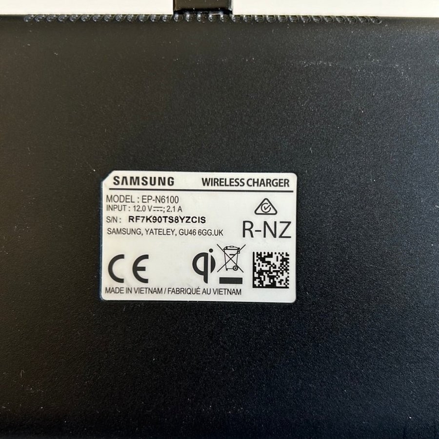 Samsung EP-N6100 Trådlös Laddare