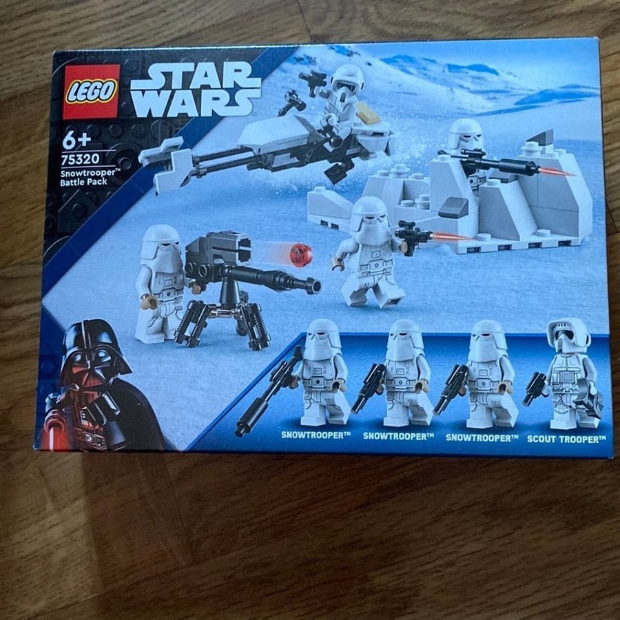 Lego Star Wars 75320 Snowtrooper Battle Pack. Oöppnad