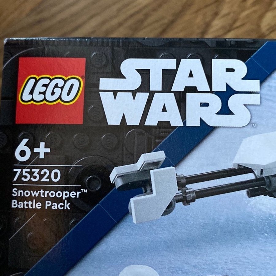 Lego Star Wars 75320 Snowtrooper Battle Pack. Oöppnad