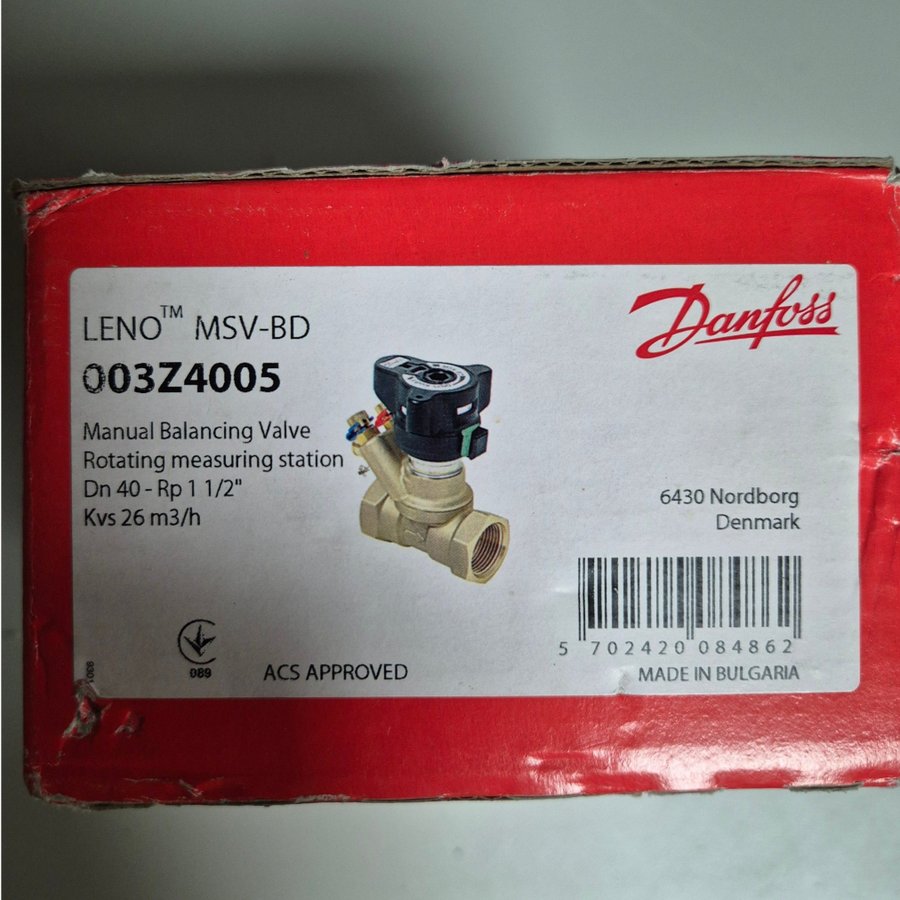 Danfoss LENO™ MSV-BD 003Z4005