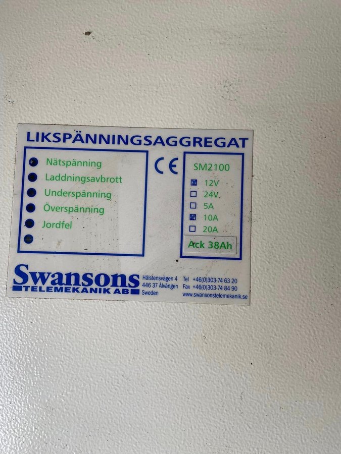 Likspänningsaggregat 12v