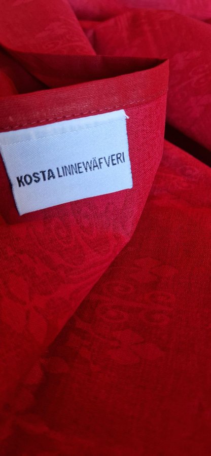 Kosta Linneväveri Duk, Jul, retro, vintage