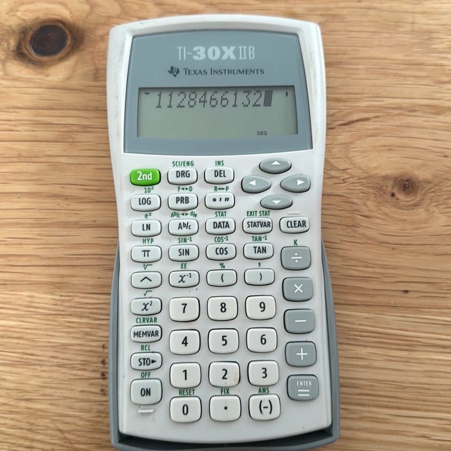 Texas instruments TI-30X iib