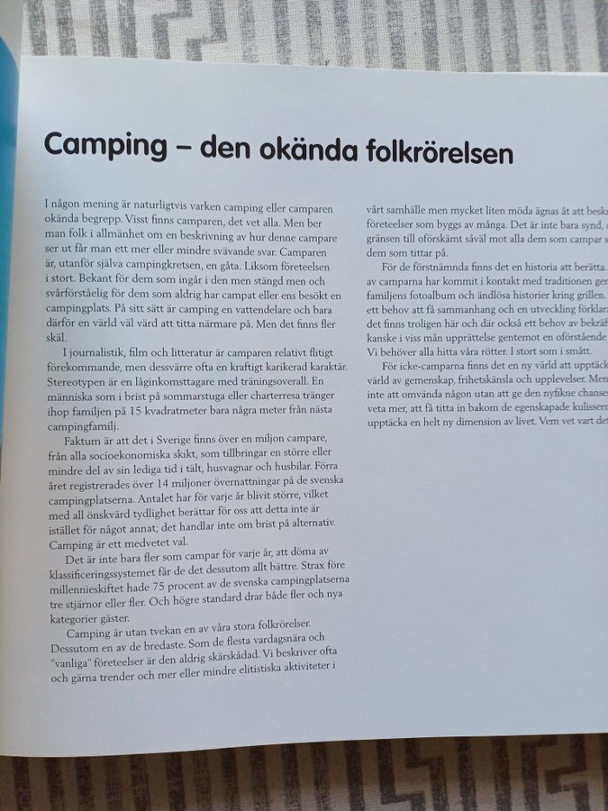 Camping: Vem, hur och varför av Leif Eriksson