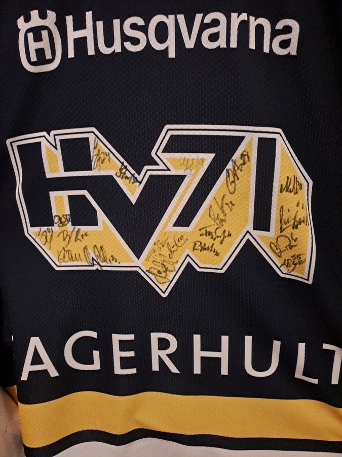 HV71 Signerad Tröja Guldåret 2017