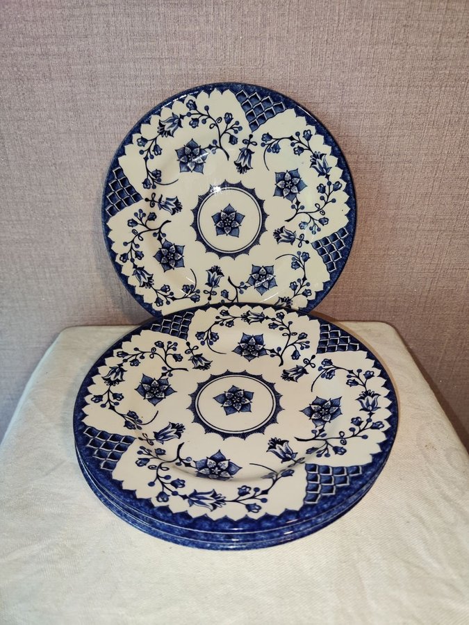 4st Tallrikar Romance English Ironstone Tableware