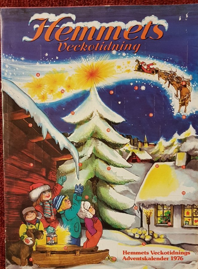 ADVENTSKALENDER/JULKALENDER 1976