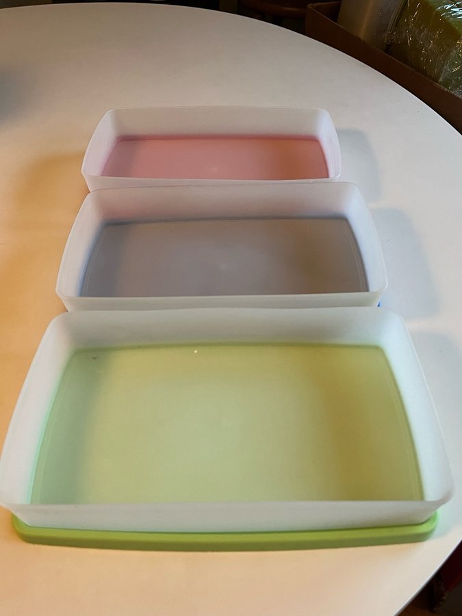 Tupperware retro förvaringsburkar 0,6 lit