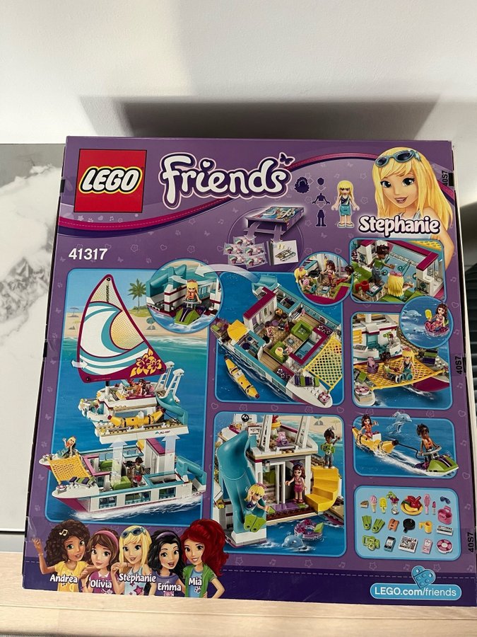 LEGO Friends 41317 Solskenskatamaran. NY!