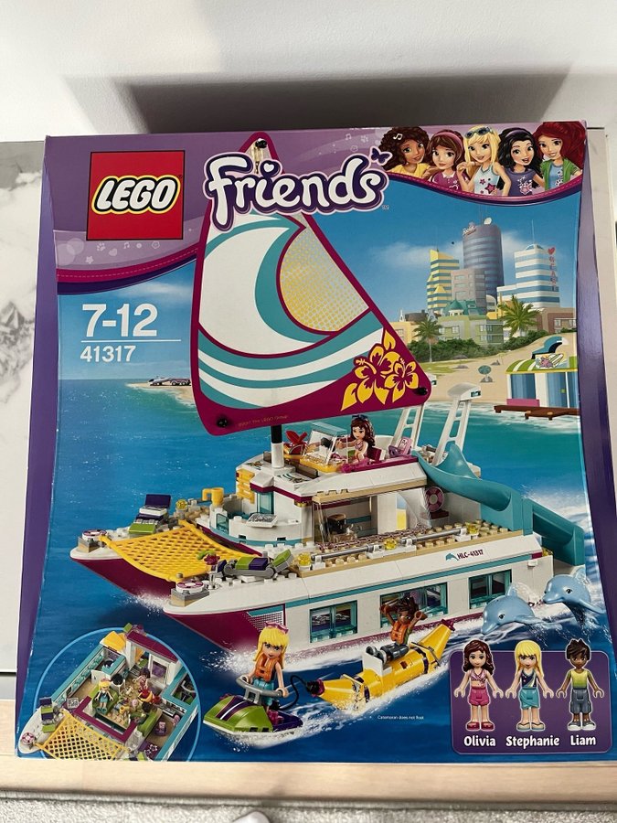 LEGO Friends 41317 Solskenskatamaran. NY!