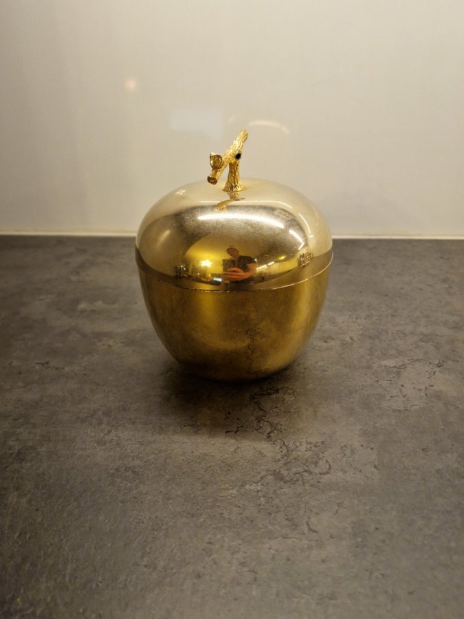 Ishink/Icebucket Gold Apple, Freddo Therm - Swiss Patent - Vintage 1970-Tal