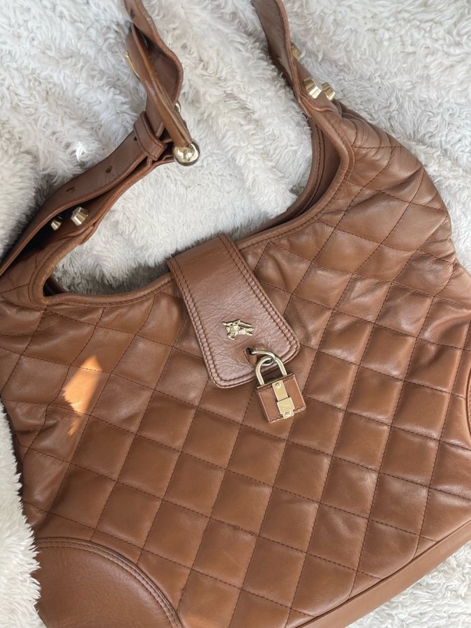 Vintage Burberry Hobo Väska