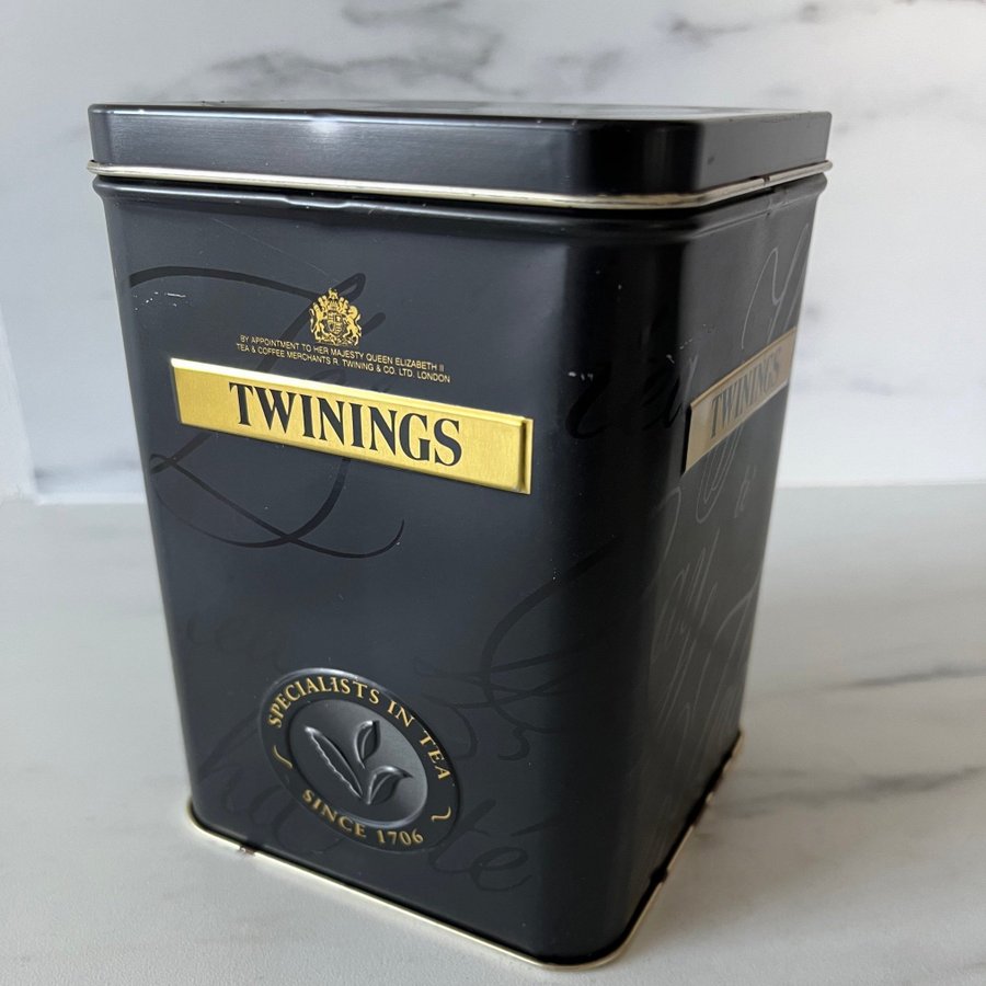 Plåtburk Twinings