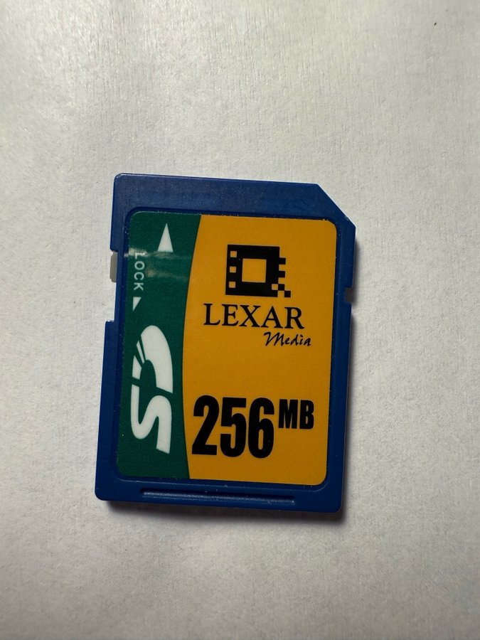 Lexar 256MB SD-kort