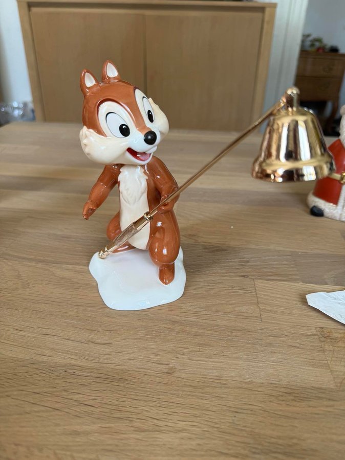 Disney Julefigurer firkløveren - Chip  Dale