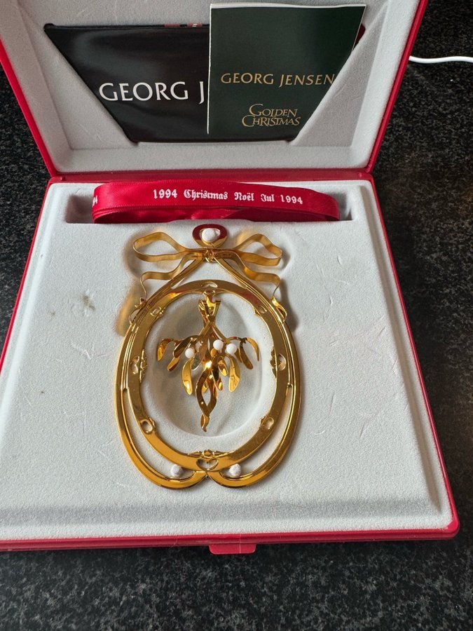 Georg Jensen Juleuro 1994 Mistelten