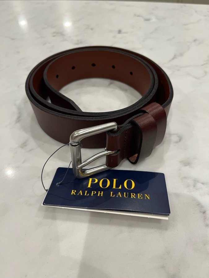 Polo Ralph Lauren brunt bälte, storlek 95