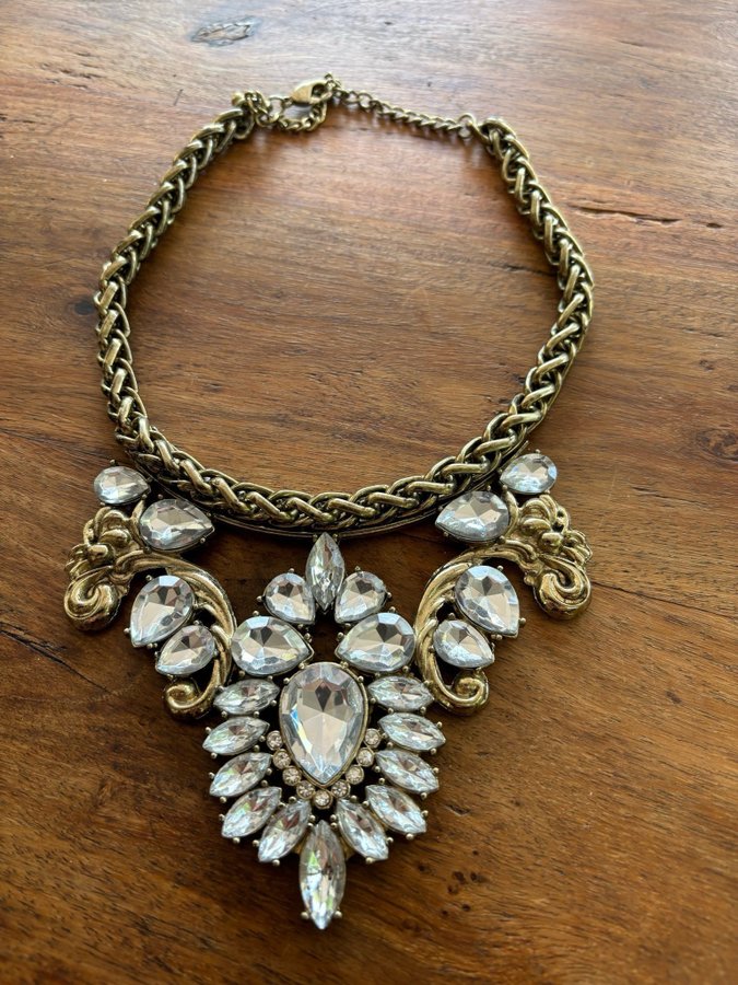 Halsband vintage strass! 100 kr