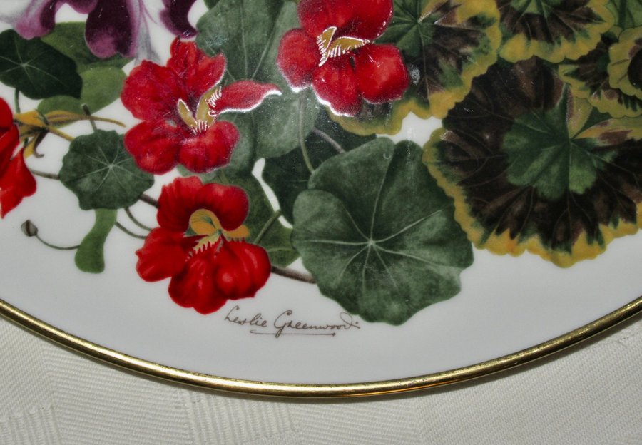 Franklin  Wedgwood Plate | Flowers of the year collection - Limited Edition