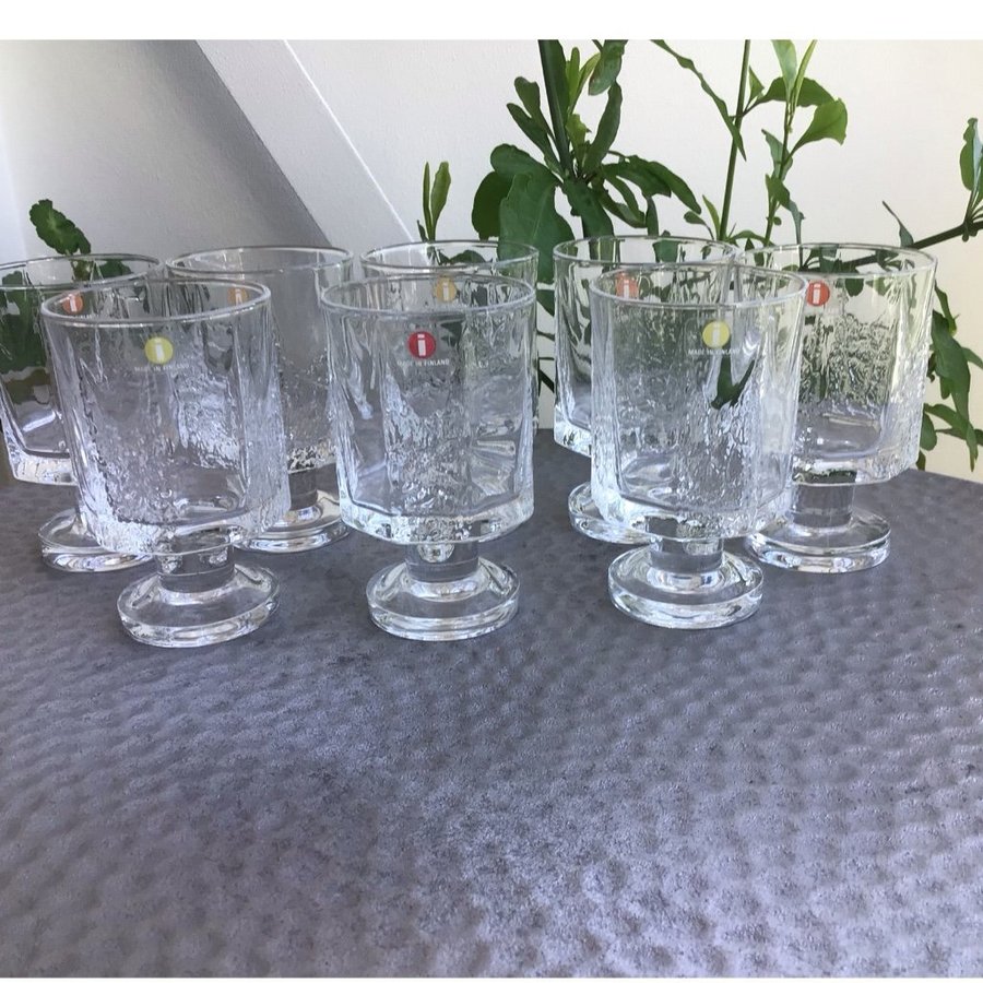 Starkvinsglas Iittala Kalinka design Timo Sarpaneva