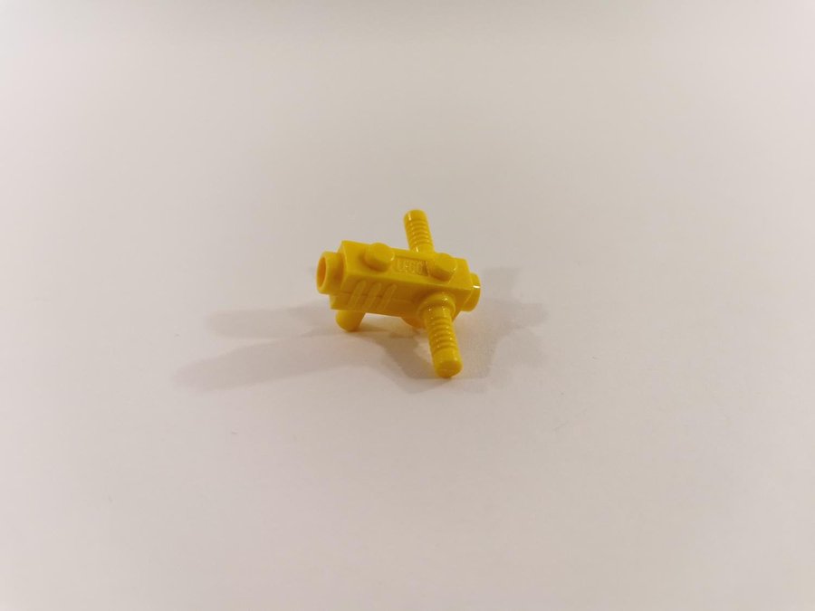 Lego - tillbehör - space - redskap - utrustning - part 2516 - gul