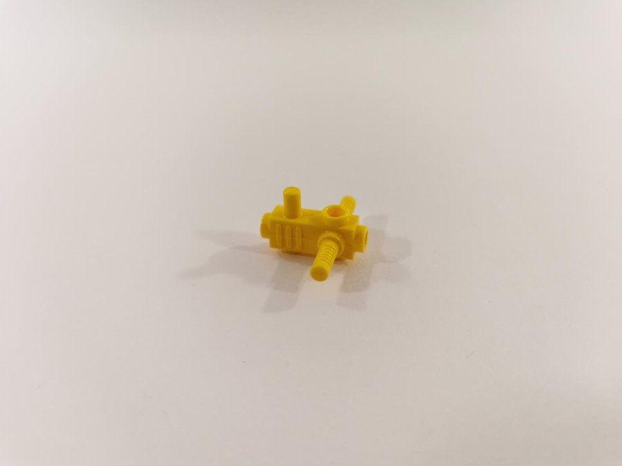 Lego - tillbehör - space - redskap - utrustning - part 2516 - gul