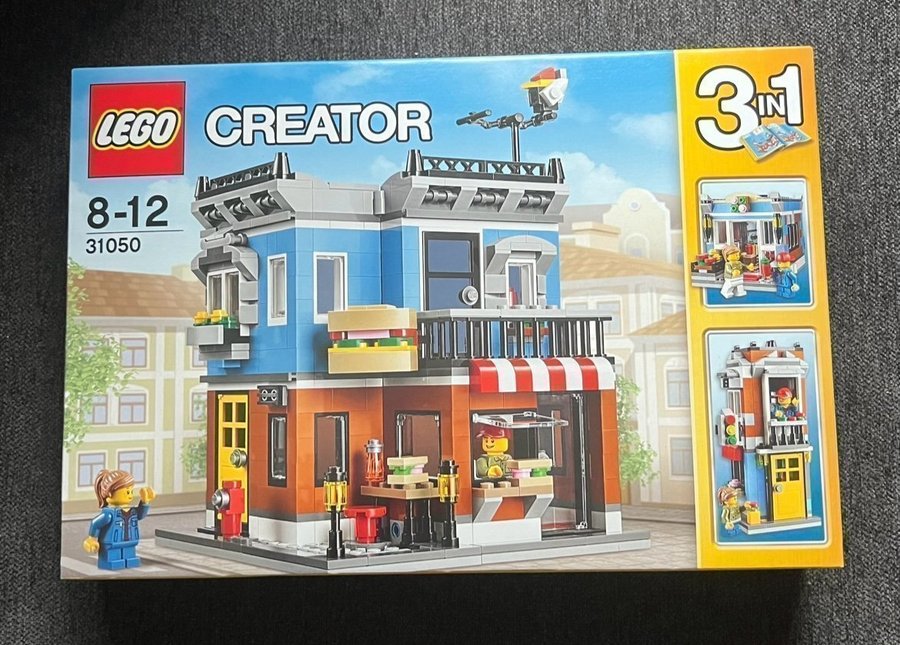 LEGO® Creator 3-i-1-modell 31050 Delikatessbutiken på hörnet OÖPPNAD