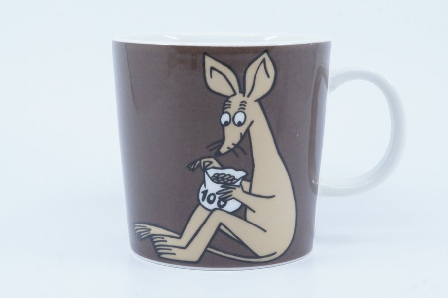 Muminmugg Sniff brun / Moomin Mug Sniff brown