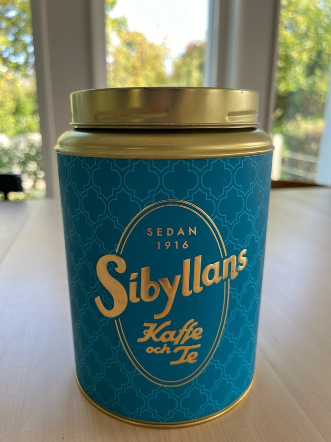 Sibyllans te eller kaffeburk